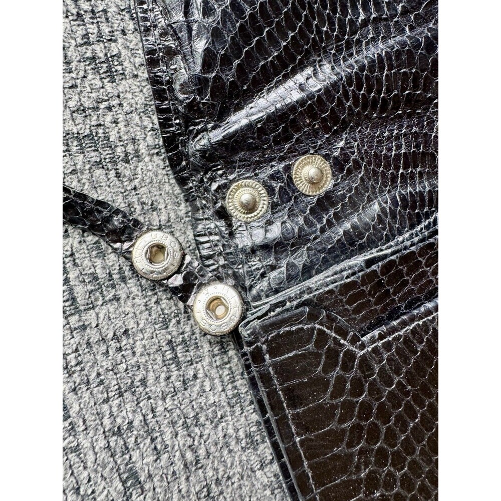 Vintage Python (?) Snakeskin Crossbody Or Clutch … - image 6